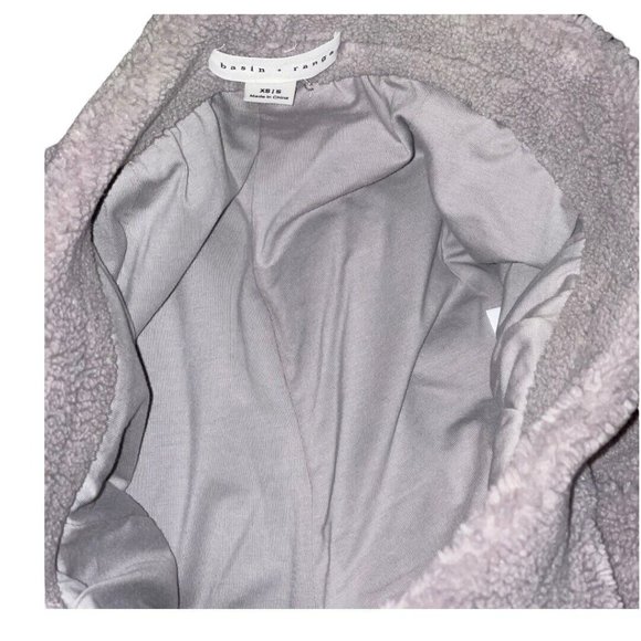 Basin and Range Sherpa Jogger Pant XS-S Gray Solid Women Casual Comfort Leisure - Picture 9 of 13